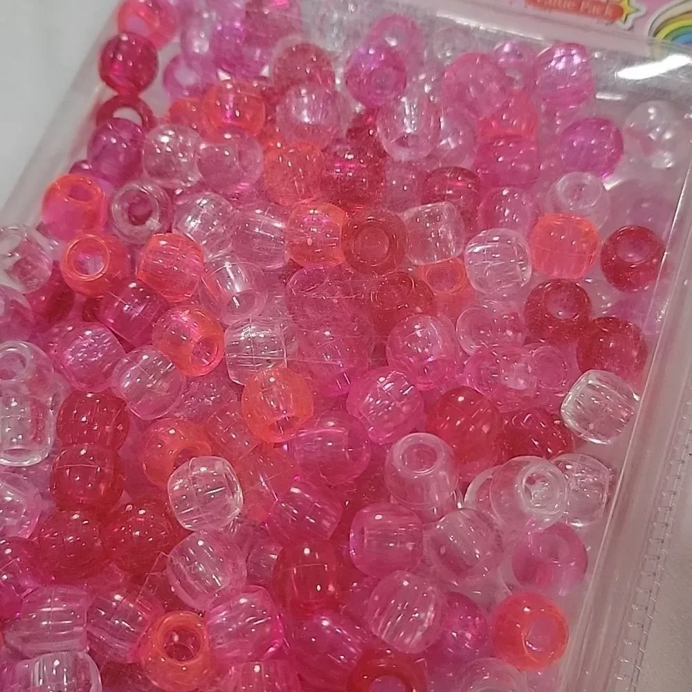 🖤5/$20🖤 NEW.. 2 pack pinks large pony beads..